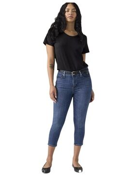 Levi’s 311 Skinny Capri Jeans Women’s SZ 28 Dark Wash Mid Rise Stretch NWT